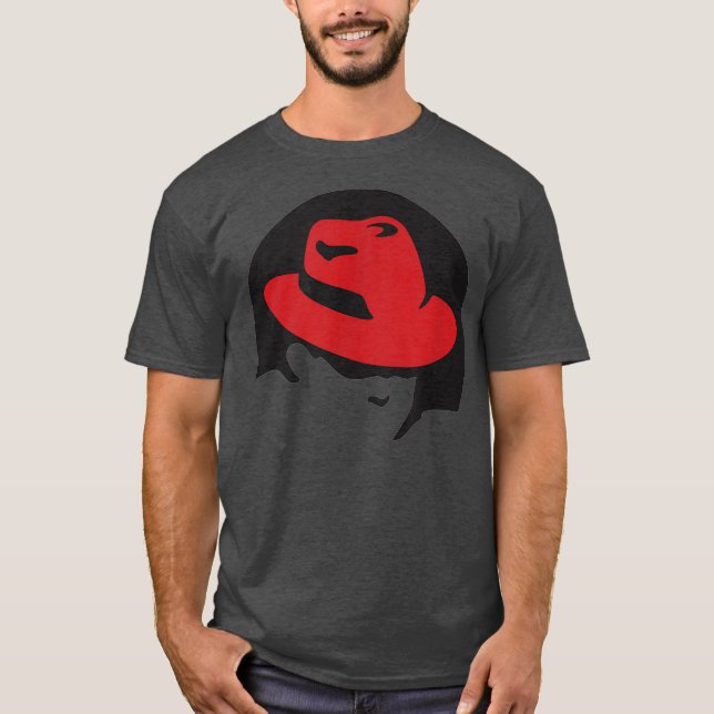 Camiseta Linu redhat amante tee Penguin Tu Open Source Os (Frente)