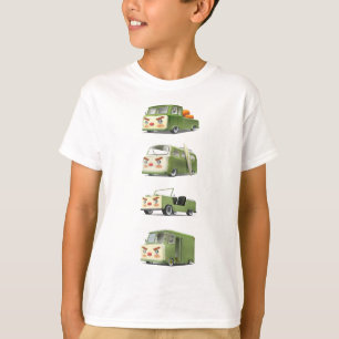 Camiseta Linup de Cartões de Cartões