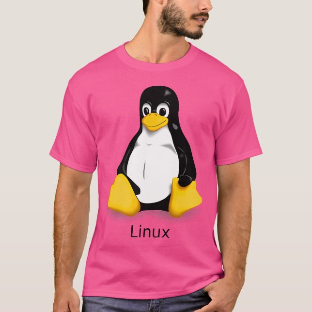 Camiseta Linux (Frente)
