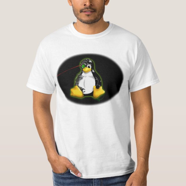 Camiseta Linux assimilá-lo-á (Frente)