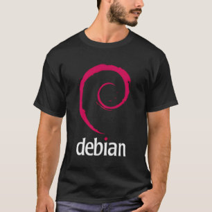 Camiseta Linux Debian (Duplo Lado) - Robusto Operat Seguro