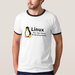 Camiseta Linux: Livre, t-shirt de Open Source