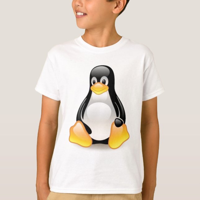 Camiseta linux-penguin-tux (Frente)