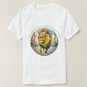 Camiseta lion 50x50 0002 T-Shirt