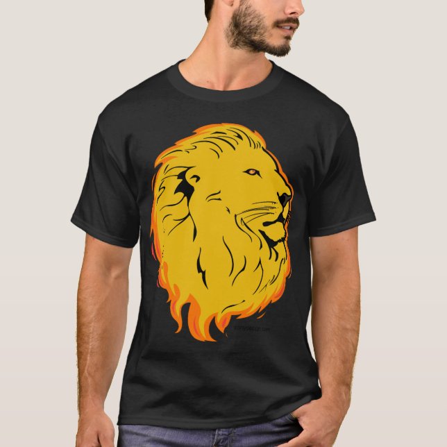 Camiseta Lion Art Design (Frente)