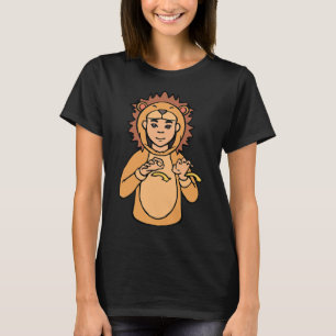 Camiseta Lion ASL Gesto de Mão Surda Perda de Consciência