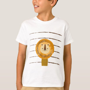 Camiseta Lion Cute Cartoon Kids Baby