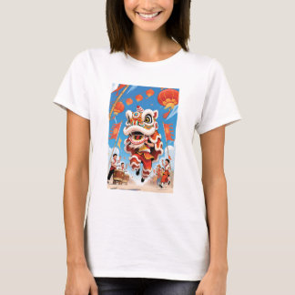 Camiseta Lion Dance Women White