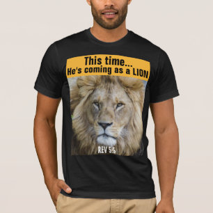 CAMISETA LÍON DE JUDAH JESUS ESTÁ VENDO T-SHIRTS T-SHIRT