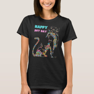 Camiseta Lion Dots Silhouette Happy Dot Day