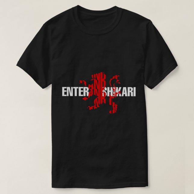 Camiseta Lion Enter shikari rock banda Clássica T-Shirt (Frente do Design)