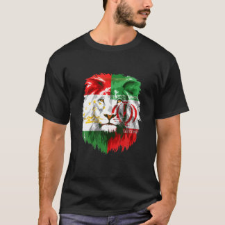 Camiseta Lion Free Afeganistão Bandeira