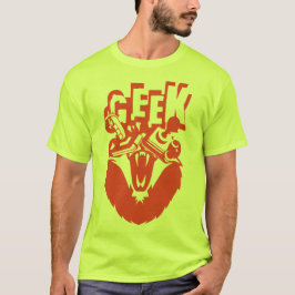 Camiseta lion geek manette jeux joystick video