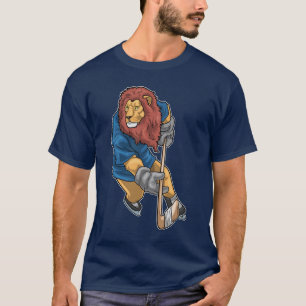 Camiseta Lion Ice Hockey Hockey stick