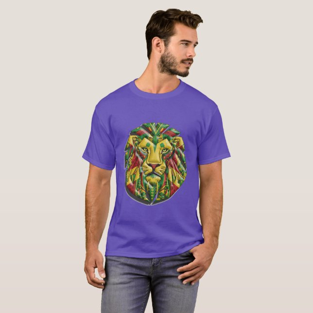 Camiseta Lion Ja (Frente Completa)