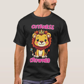 Camiseta Lion King Cartoon Tee Adorable Jungle