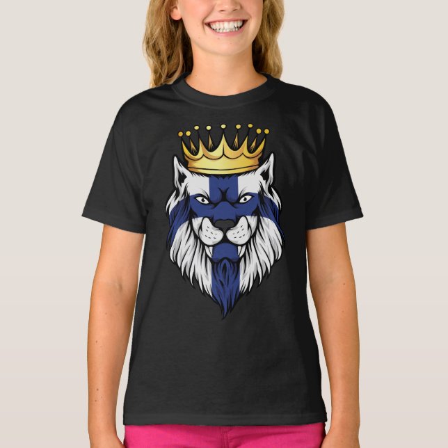 Camiseta Lion King, Finlândia (Frente)