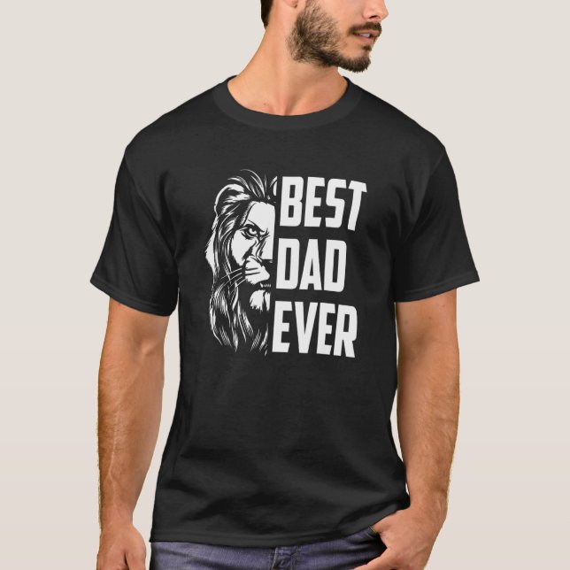 Camiseta Lion King Melhor Pai De Todos Os Pais Feliz Dia Pa (Frente)