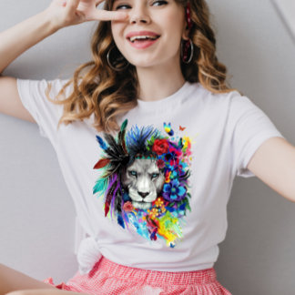 Camiseta Lion King Minimal WaterColor