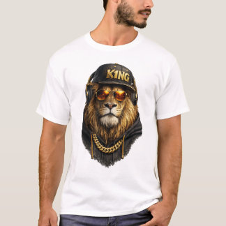 Camiseta Lion King Streetwear – Design Royal Urban