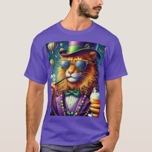 Camiseta Lion/Louisiana Mardi Gras