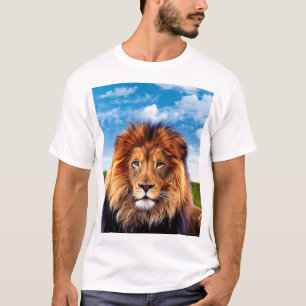 Camiseta Lion O Rei da Floresta