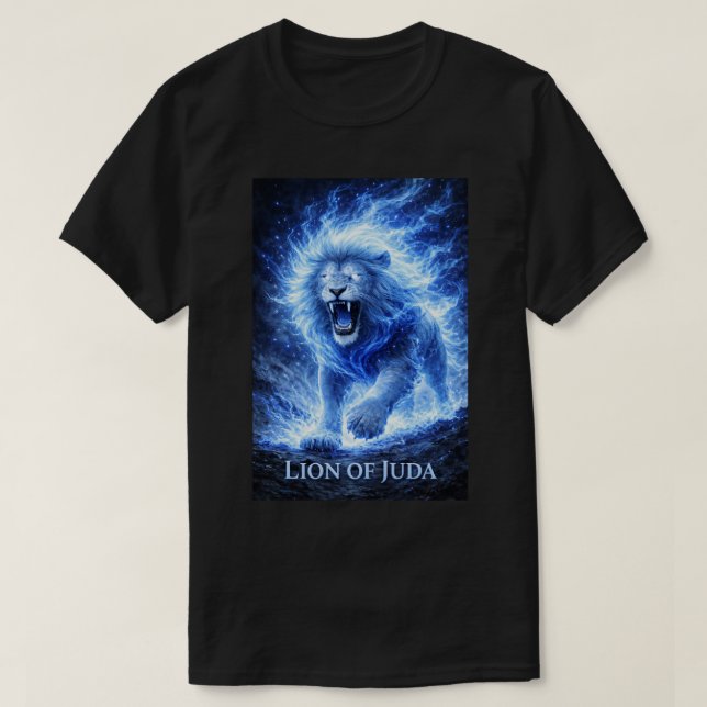 Camiseta Lion of Juda T-Shirt (Frente do Design)