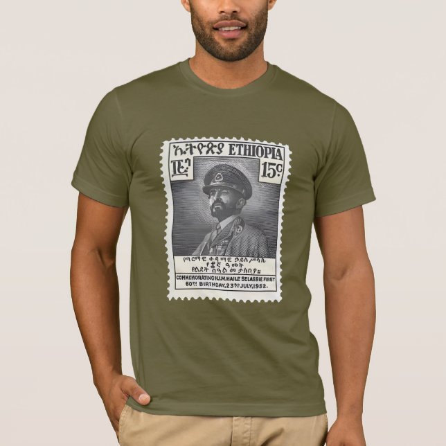 Camiseta Lion of Judah - Jah Army - Haile Selassie - Shirt (Frente)