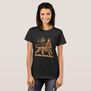 Camiseta Lion of Judah Shirt - Haile Selassie Jah -