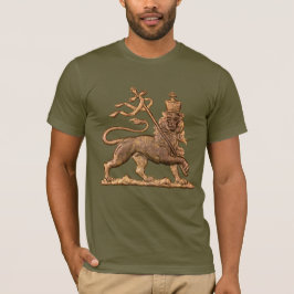 Camiseta Lion of Judah Shirt - Jah Army Haile Selassie -