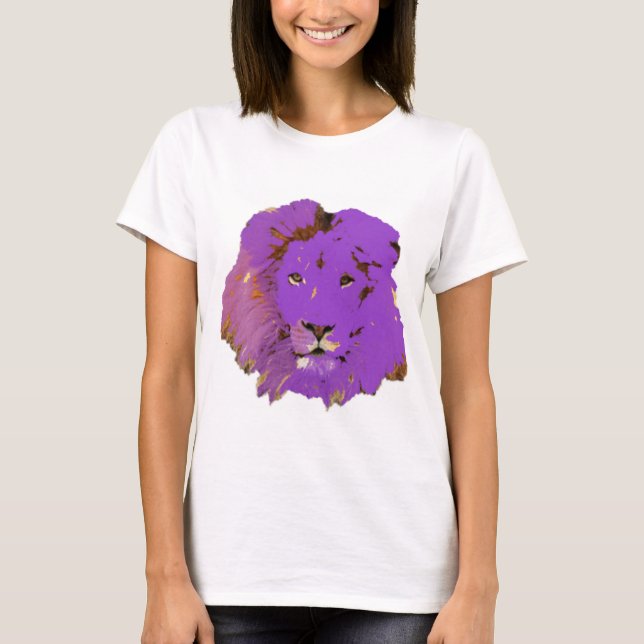 CAMISETA LÍON PURPER (Frente)