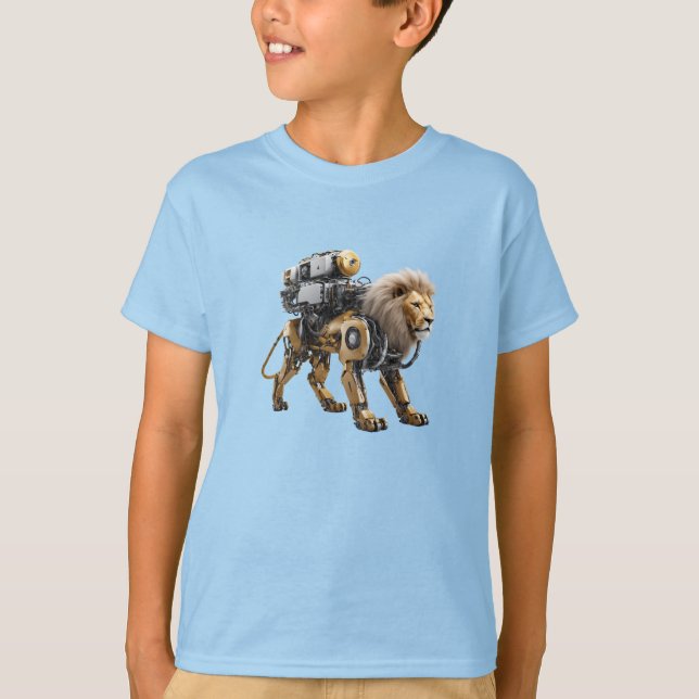 Camiseta Lion Robot (Frente)