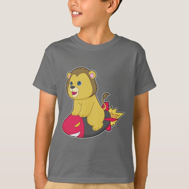 Camiseta Lion Rocket (Frente)