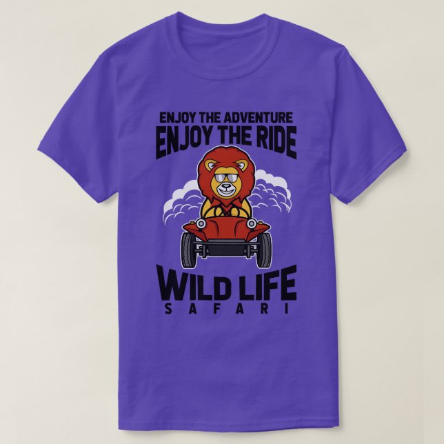 CAMISETA LION SAFARI (Frente do Design)