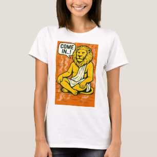 Camiseta Lion Sauna - Pop clássico de arte