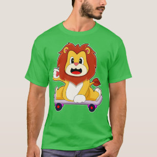Camiseta Lion Skater Skateboard 1
