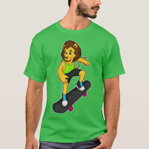 Camiseta Lion Skater Skateboard 2