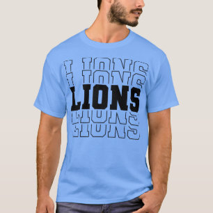 Camiseta Lion Spirit School Mascot Game Day Professor Gamed