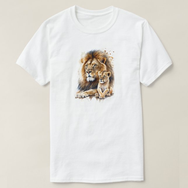 Camiseta Lion T-Shirt (Frente do Design)