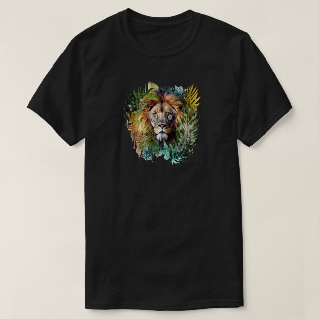 Camiseta Lion T-Shirt (Frente do Design)