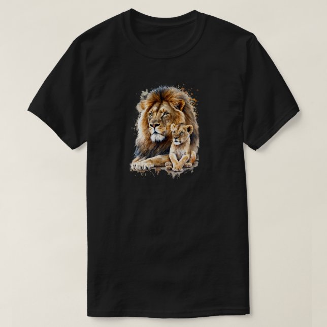 Camiseta Lion T-Shirt (Frente do Design)