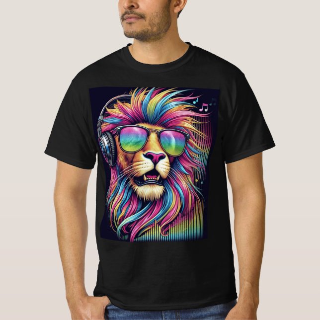 Camiseta LION T-Shirt BOND e ARTISTIC (Frente)