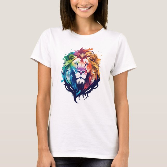 Camiseta Lion T-Shirt - Mulheres (Frente)