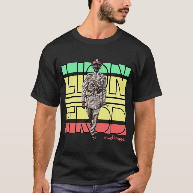 Camiseta Lion Trod Rasta (Frente)