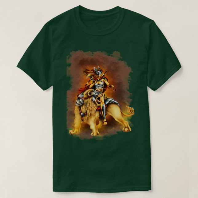 Camiseta Lion Warrior Classic TSirt (Frente do Design)