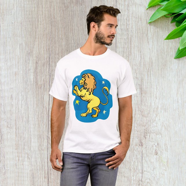 Camiseta Lion Zodiac (Criador carregado)
