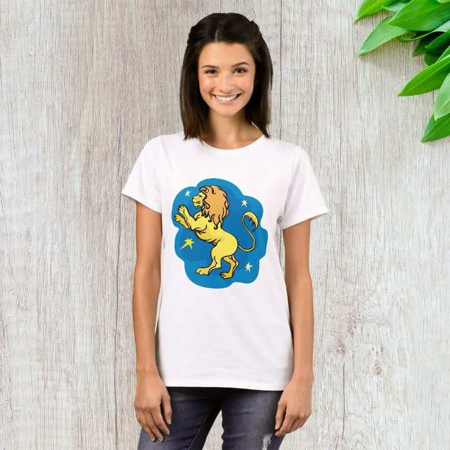 Camiseta Lion Zodiac (Criador carregado)