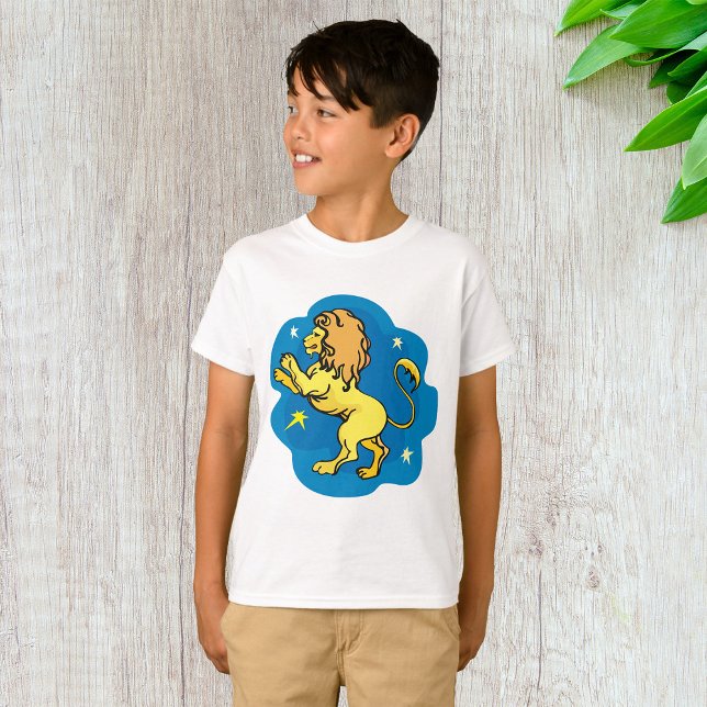 Camiseta Lion Zodiac (Criador carregado)