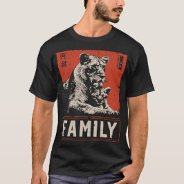 Camiseta Lioness and Cub - Amor feroz na natureza