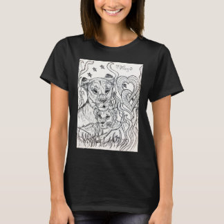 Camiseta Lioness e Cub Love